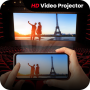 icon HD Video Projector Simulator for Samsung Galaxy J2 DTV