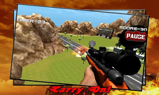 Sniper Traffic Shooter 2015