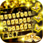 icon Golden Diamonds Keyboard Background for Samsung S5830 Galaxy Ace