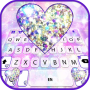 icon Shiny Sparkle Heart Keyboard Background for Huawei MediaPad M3 Lite 10