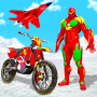 icon Snow Mountain Moto Bike Transform Robot Bike Games