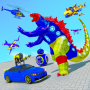 icon Godzilla Robot Transform Car