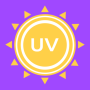 icon UV index - Sunburn calculator for oppo A57