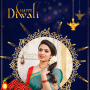 icon Diwali Photo Frame for iball Slide Cuboid