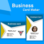 icon Business Card Maker with Photo: Auto Card Maker