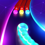 icon Dancing Snake: Colorful Balls
