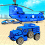 icon Police Transport Truck Games for intex Aqua A4