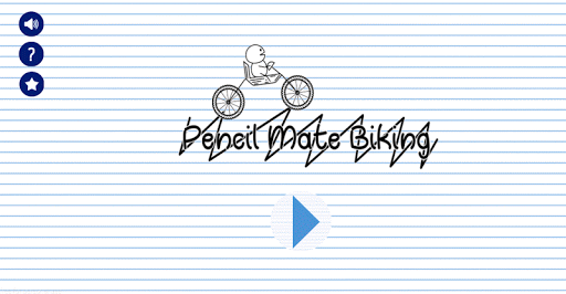 Pencilmation Cartoon Biking