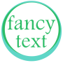 icon Fancy text+
