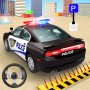 icon Police Car Games: Modern Car Parking Games 2021 for intex Aqua A4