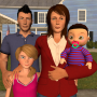 icon Happy Virtual Family Life 3D