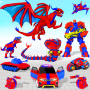 icon Dragon Robot Truck Transform