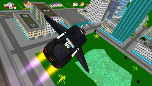 Fly Real Police Car Simulator