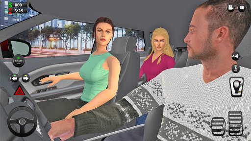 Modern Taxi Driver Car Games