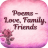 icon PoemsLove, Family, Friends 6.0