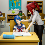 icon Anime Girl Virtual School Life