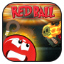 icon Tap Red Ball for iball Slide Cuboid