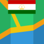 icon Dushanbe Map
