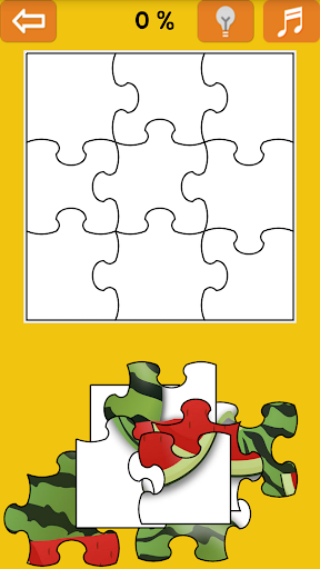 Kids Jigsaw Puzzle: Fruit