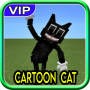 icon Cartoon Cat Siren Head Addon for MCPE