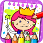 icon Princess Coloring Book & Games for oppo A57