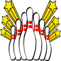 icon BOWLING for iball Slide Cuboid