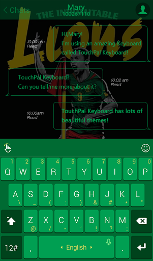 Green Keyboard Theme