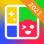 icon Photo Collage - Foto Grid Collage Maker Pic Editor for Samsung Galaxy J2 DTV