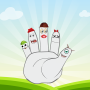 icon Family Finger Puppets Free for iball Slide Cuboid