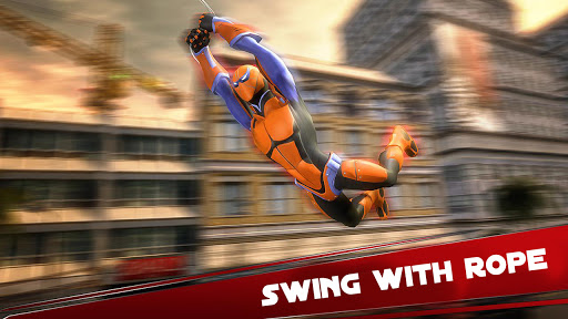 Amazing Spider Hero: Ninja Stickman Rope Hero 3D