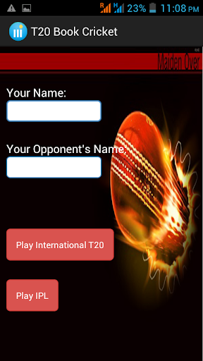 T20 Book Cricket