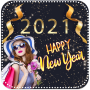 icon Happy New Year Photo Frames 2021 for Samsung Galaxy J2 DTV