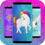 icon Glitter Unicorn Wallpaper