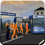 icon Coach Bus Police Transport 3D