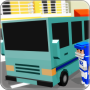 icon Cartoon Bus 3D Sim