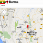 icon Burma map