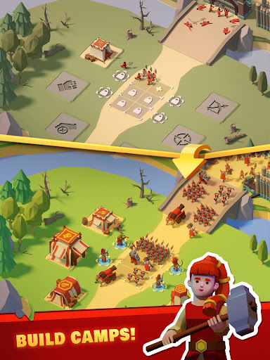 Idle Siege: War simulator game