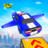 icon Flying Police Car Stunt Game 3.9