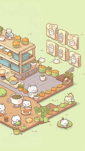 Meow Meow Cafe: Idle food Bar