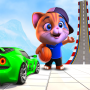 icon Kitty Car Stunts - Car Games for Samsung Galaxy Note 10 1