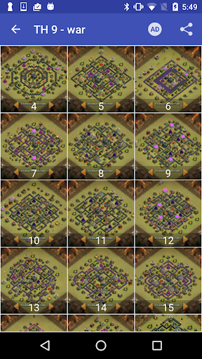 Maps of Coc TH9