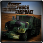 icon Army Truck Driver : asphalt