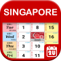 icon Singapore Calendar - Holiday & Notes Calendar 2021 for oppo F1