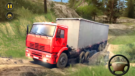 Real Cargo Truck Offroad Driving Simulator 2021