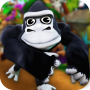 icon Cartoon Monkey Runner