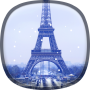 icon Snow in Paris Live Wallpaper