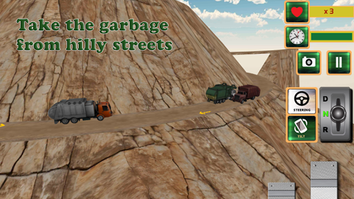 Off Road Garbage Truck 3D