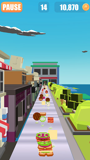 Sandwich Runner 3D Game