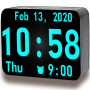 icon Huge Digital Clock