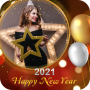 icon New Year 2021 Photo Frames Greeting Wishes for Samsung Galaxy J2 DTV